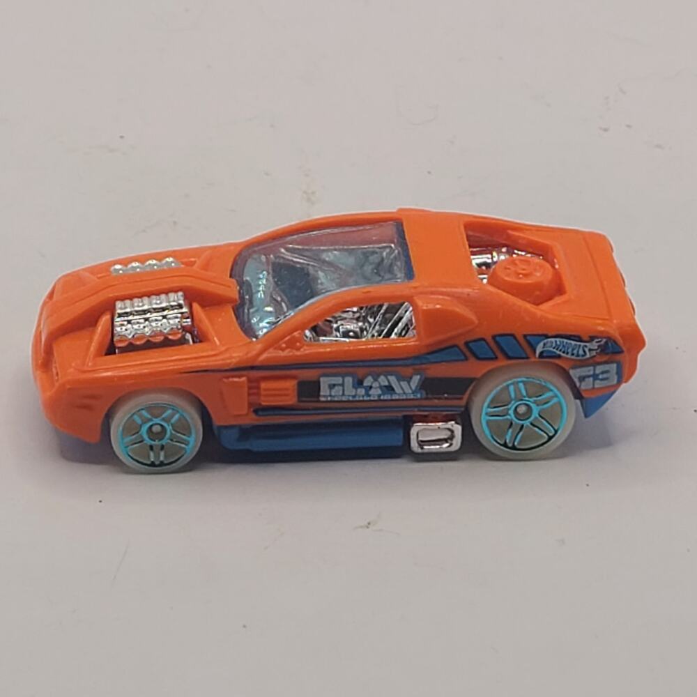 Hot Wheels Hollowback Die Cast Collectible Car - Orange - 2004 - Malaysia